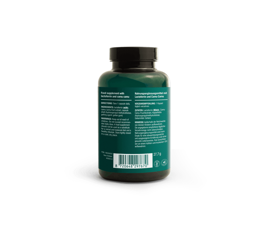 Buy Lactoferrin + 200 mg | 60 Capsules UK online