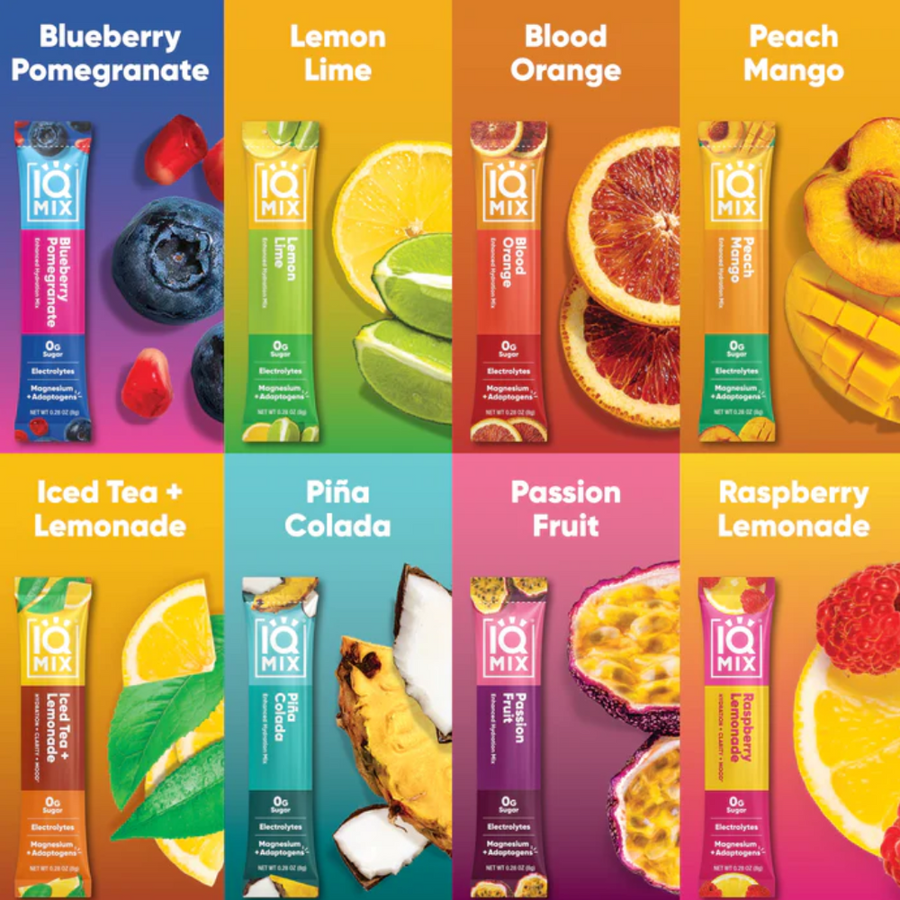 IQMIX 8 Flavour Variety Pack - IQBAR Shop Now
