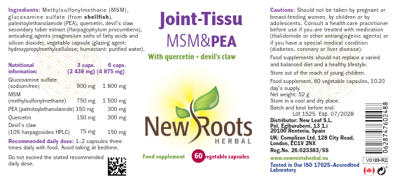 Joint -Tissu MSM & PEA - 60 Capsules