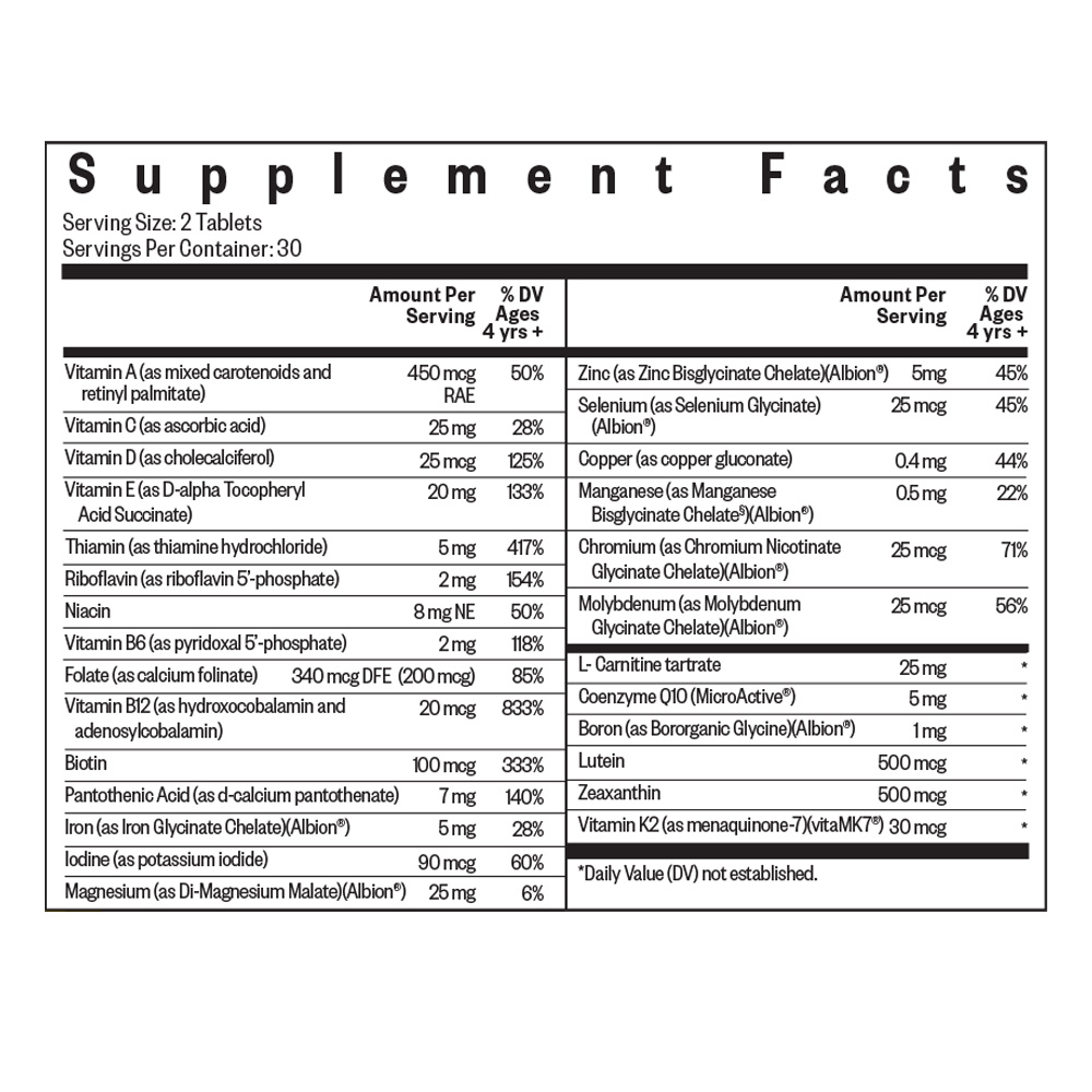 Kid's Multivitamin Chewable MF | 60 Tablets | Seeking Health UK