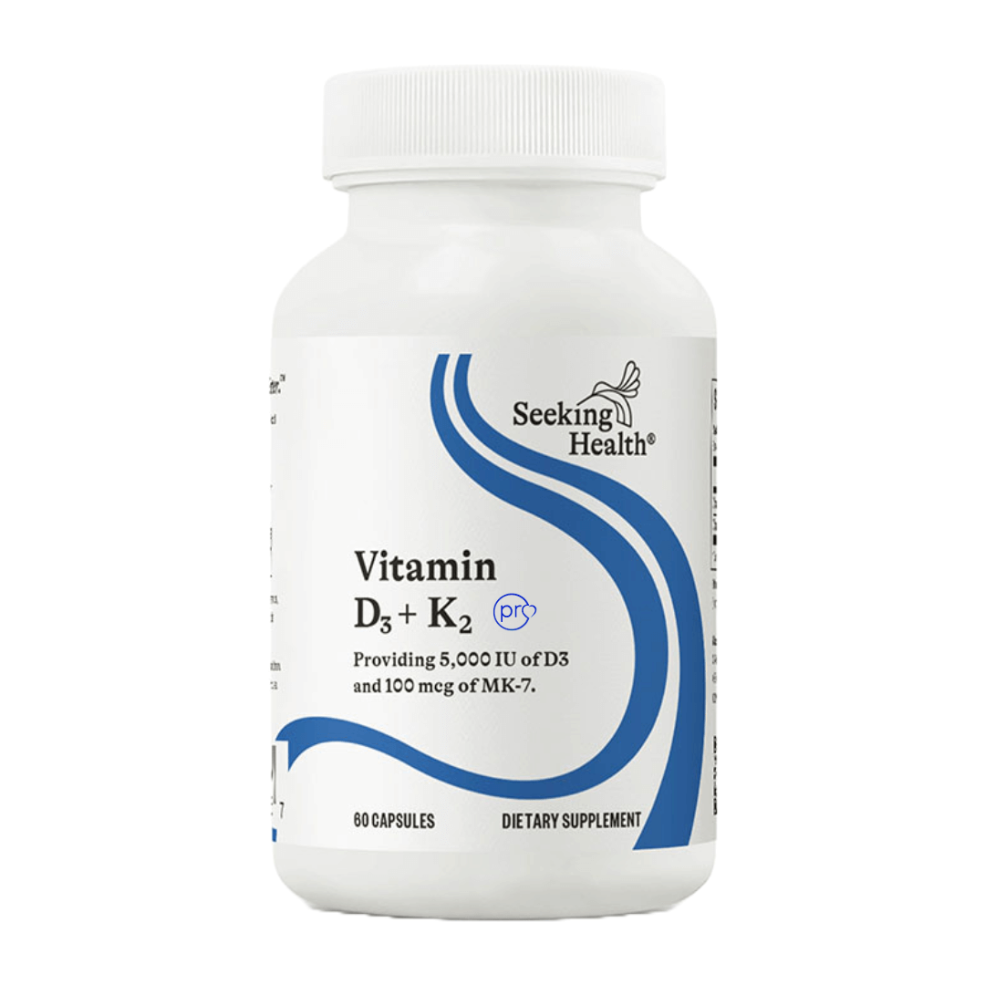 Buy Vitamin D3 + K2 | 60 Capsules | Seeking Health UK online