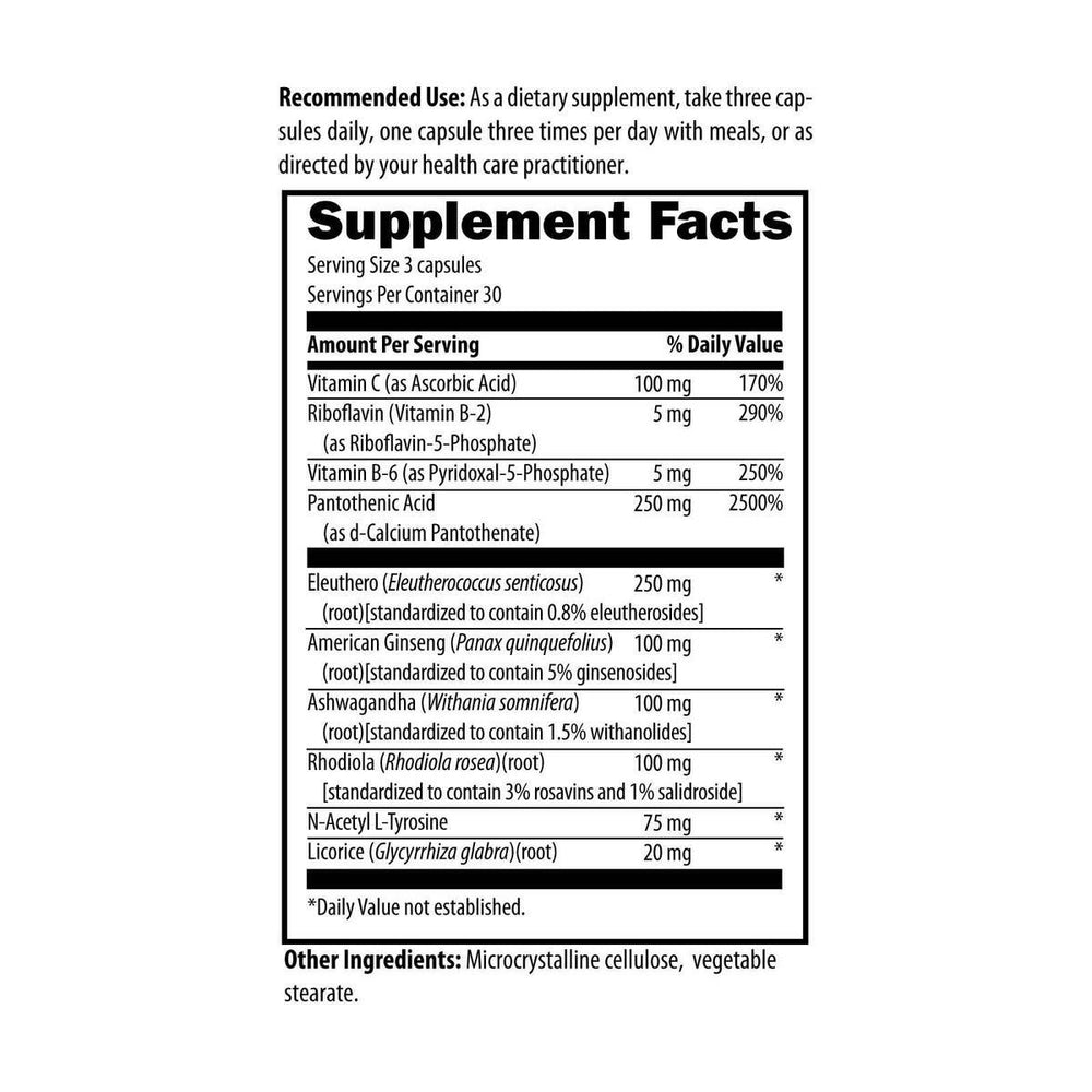 Buy Adrenotone 90 Capsules - Designs For Health UK online