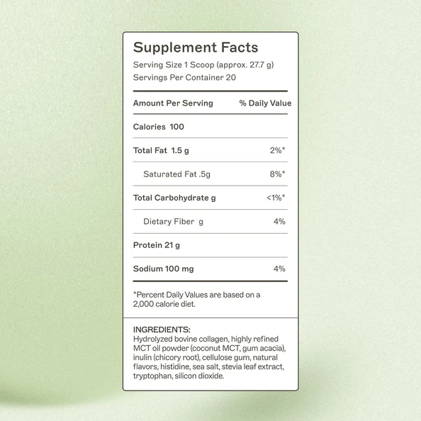 Amy Myers Paleo Protein | Vanilla Bean | 20 Servings