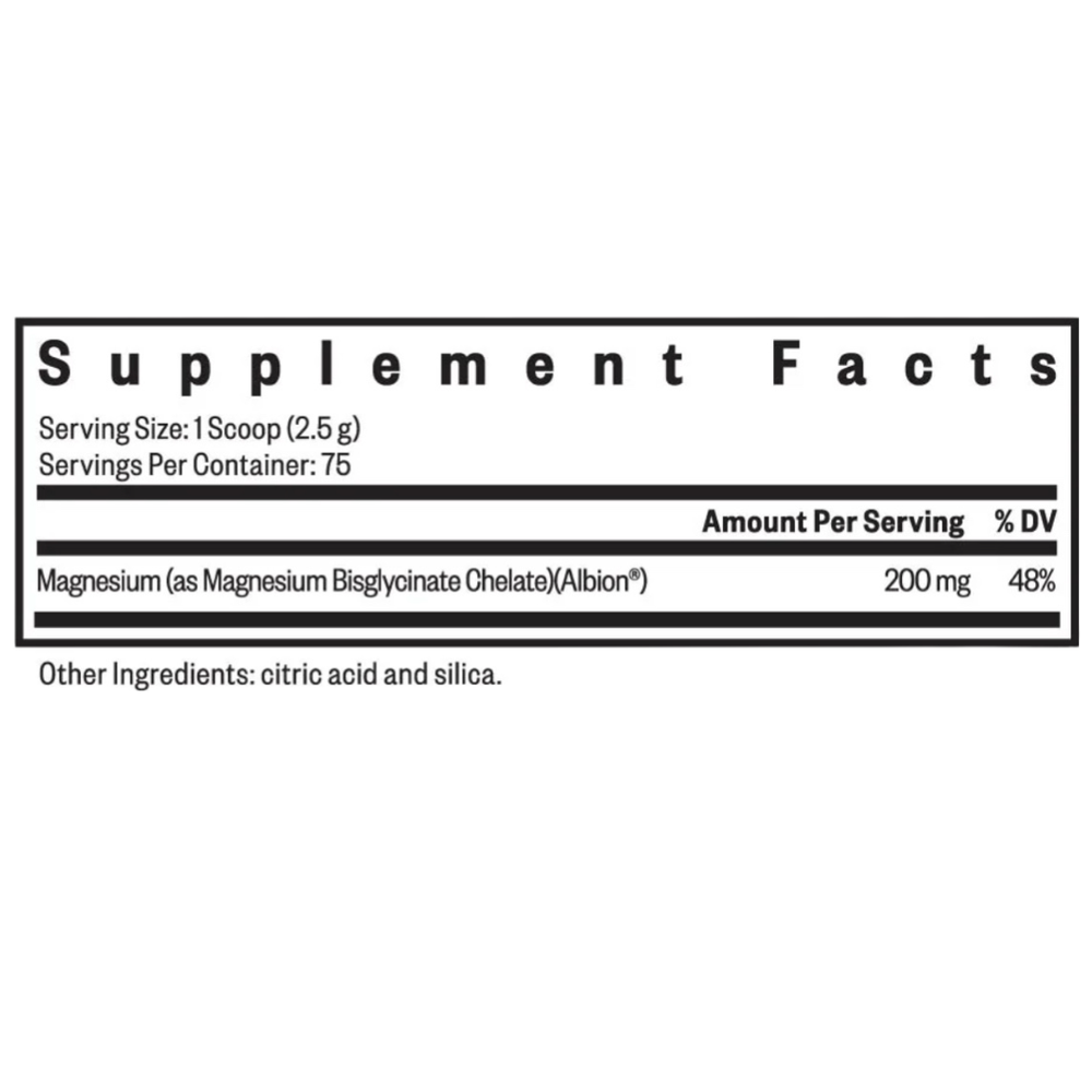 Buy Magnesium Glycinate Powder | 75 Servings | Seeking Health UK online