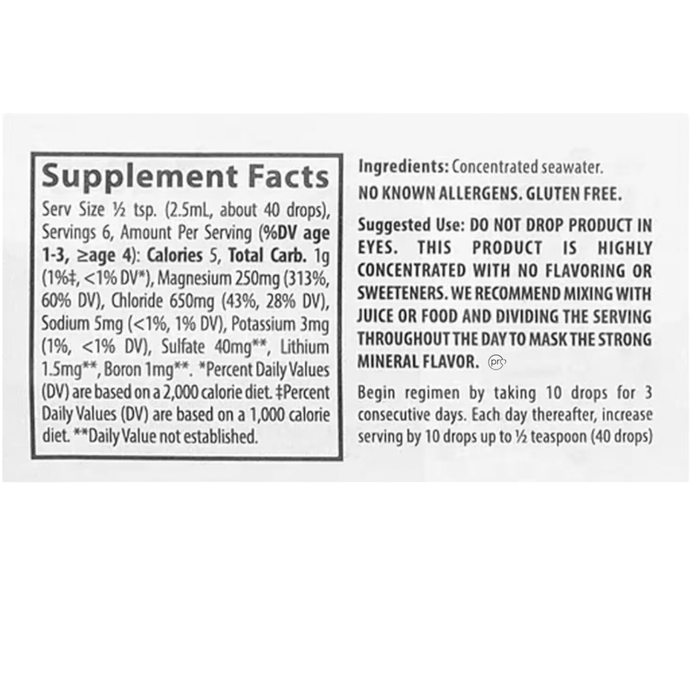 Buy ConcenTrace Trace Mineral Drops | 15 ml UK online