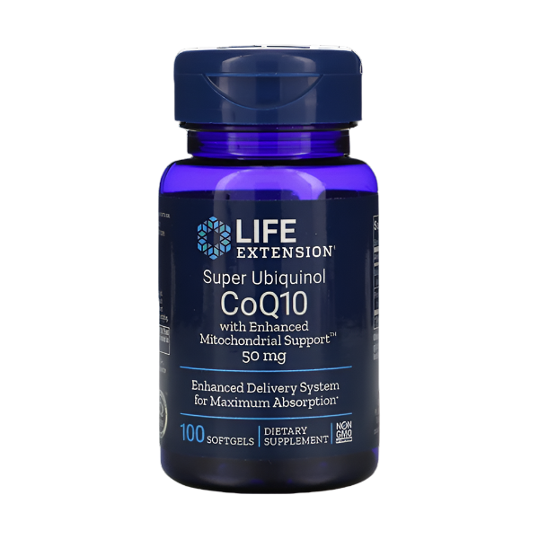 Buy Super Ubiquinol CoQ10 with Enhanced Mitochondrial Support | Life Extension | 50mg UK online