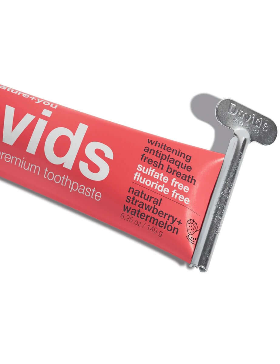 Buy Davids Premium Toothpaste | Kids & Adults | Strawberry Watermelon UK online