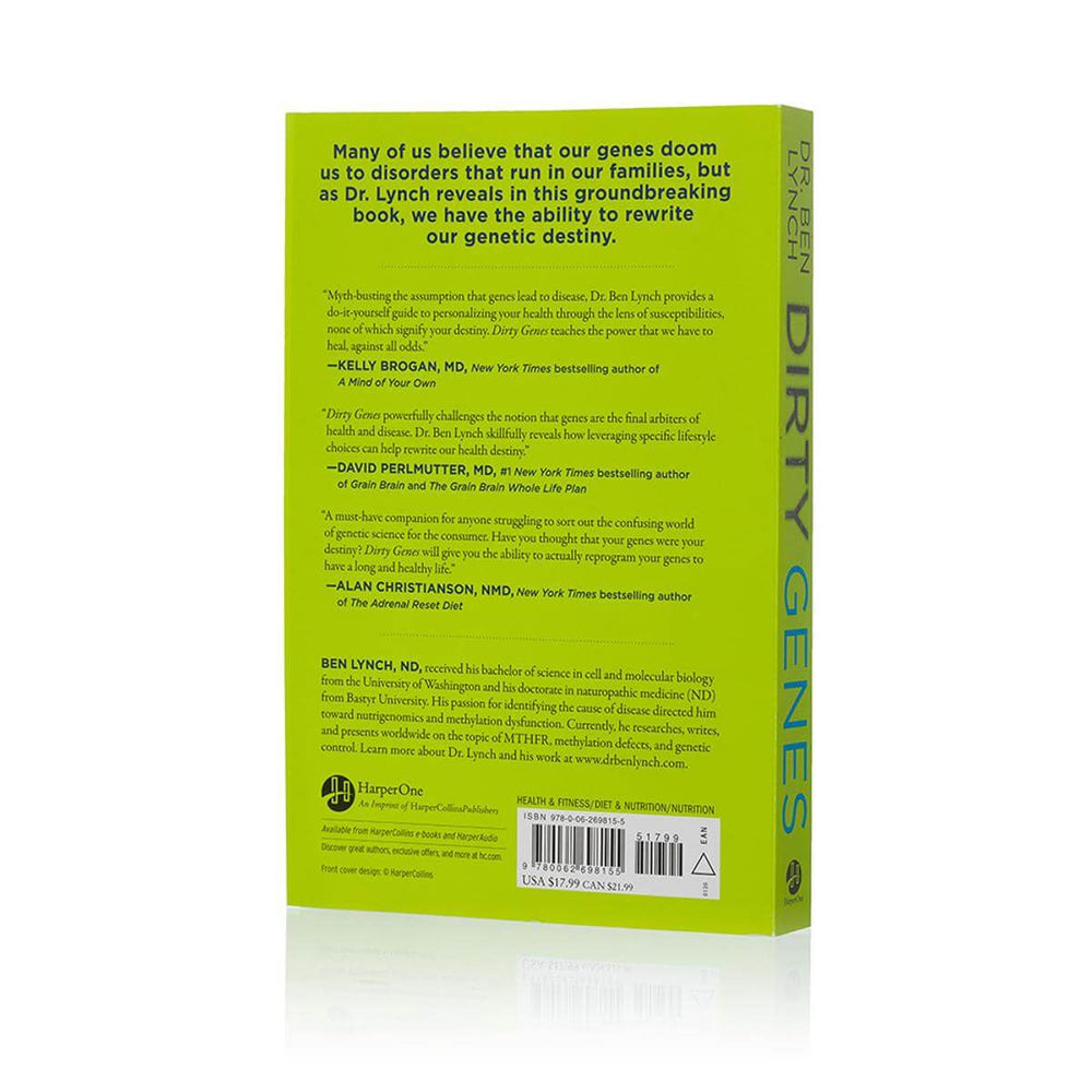 Buy Dirty Genes Book | By Dr Ben Lynch | Seeking Health UK online