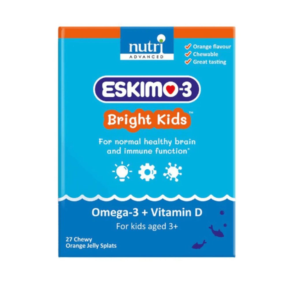 Buy Eskimo-3 Bright Kids Fish Oil Jelly Splats UK online