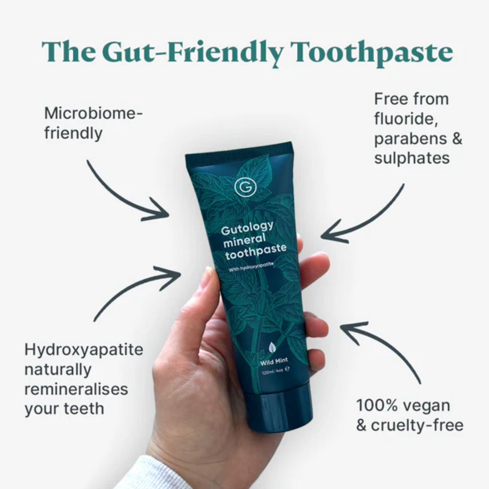 Gutology Mineral Toothpaste with Hydroxyapatite | 120ml
