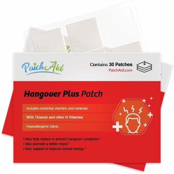 Buy Hangover Plus 30 Topical Patches | PatchAid UK online