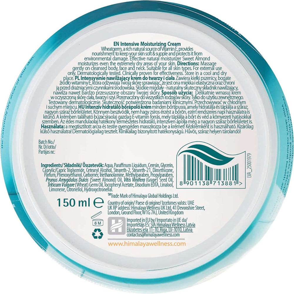 Buy Intensive Moisturising Cream 50ml UK online