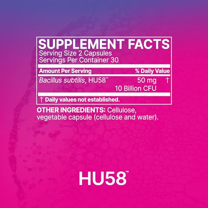 Buy HU58 - High Potency Bacillus Subtilis - 60 caps UK online
