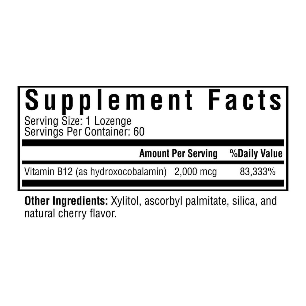 Buy Hydroxo B12 | 60 Lozenges UK online