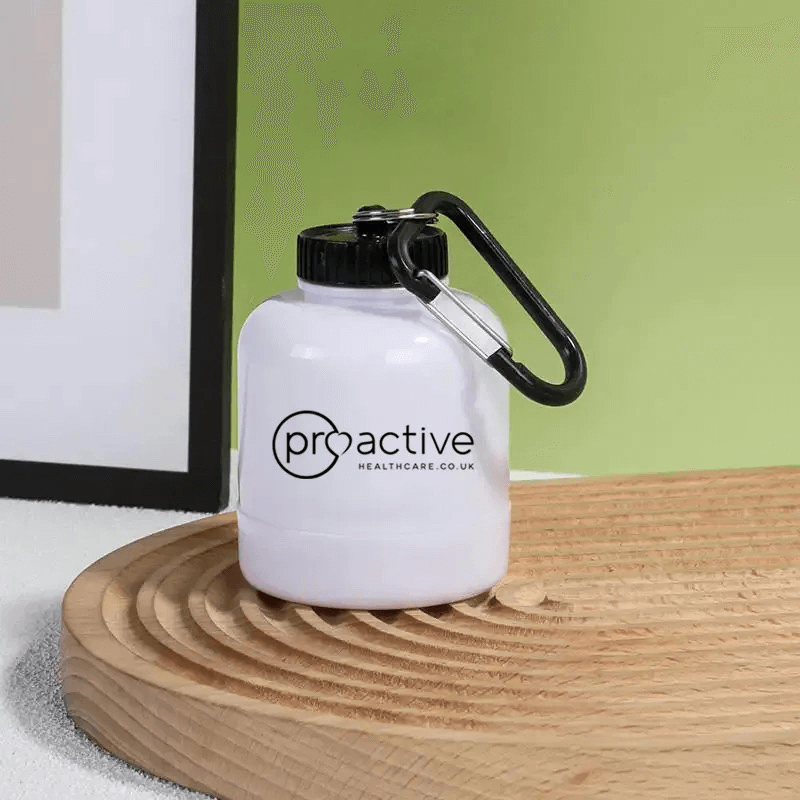 Buy Protein/ Powder Supplement Funnel Keychain UK online