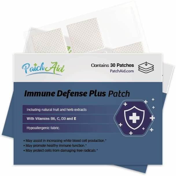 Buy Immune Defense Plus Vitamin | 30 Topical Patches | PatchAid UK online