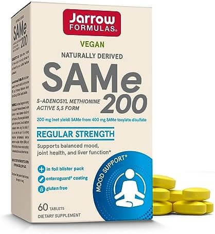 Buy SAMe 200mg | 60 Tablets | Jarrow Formulas UK online