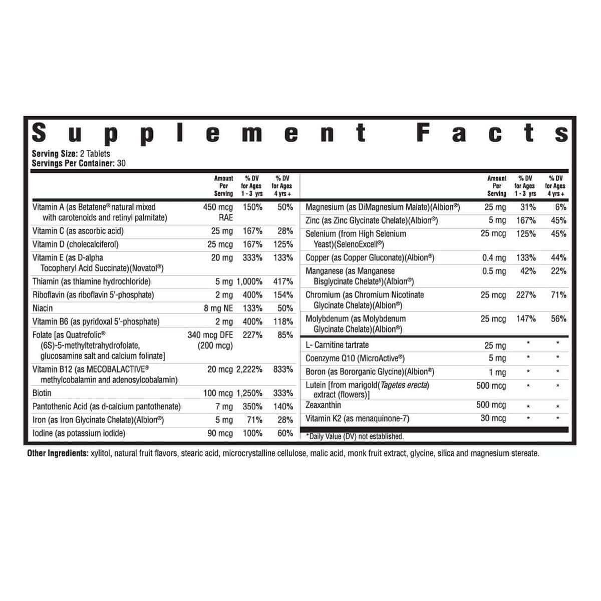 Buy Kid's Multivitamin Chewable | 60 Tablets UK online