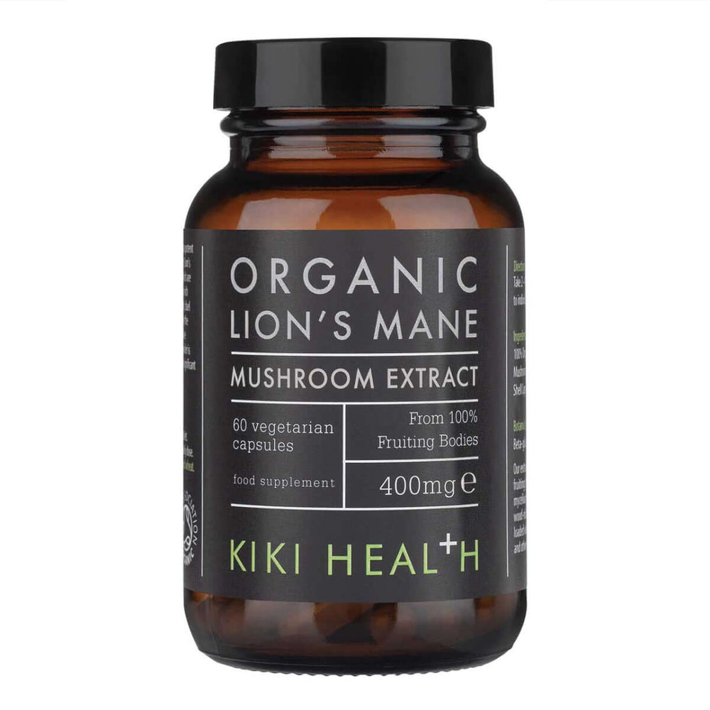 Buy Organic Lion's Mane Extract | 60 Veg Caps | 400mg UK online