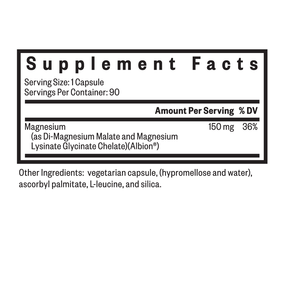 Buy Optimal Magnesium | 90 Capsules | Seeking Health UK online