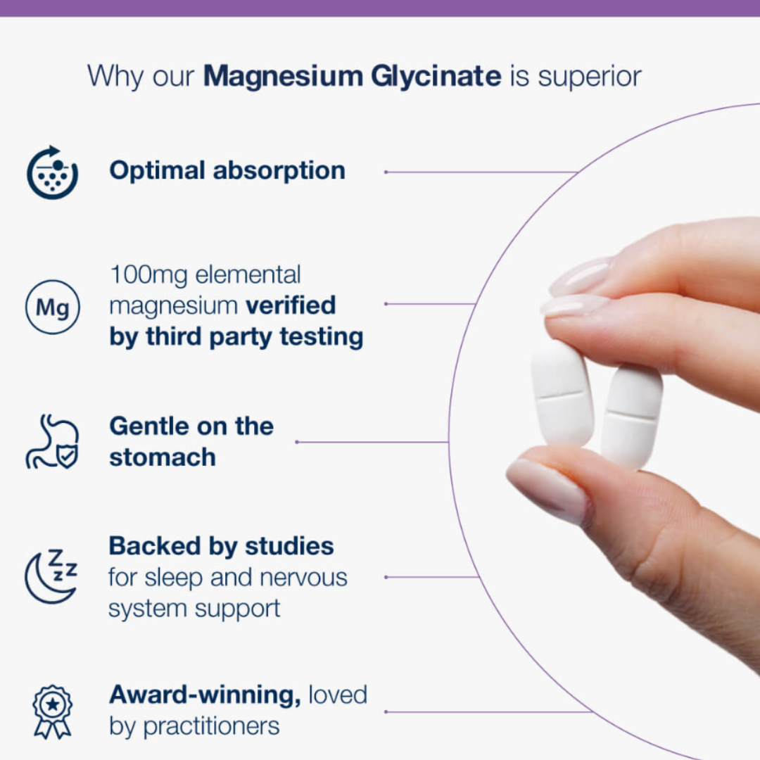Buy Magnesium Glycinate | 120 Tablets metagenics UK online