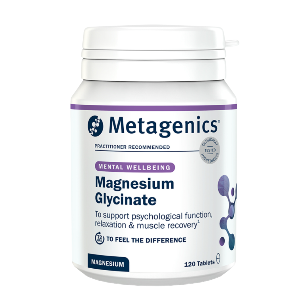 Buy Magnesium Glycinate | 120 Tablets metagenics UK online