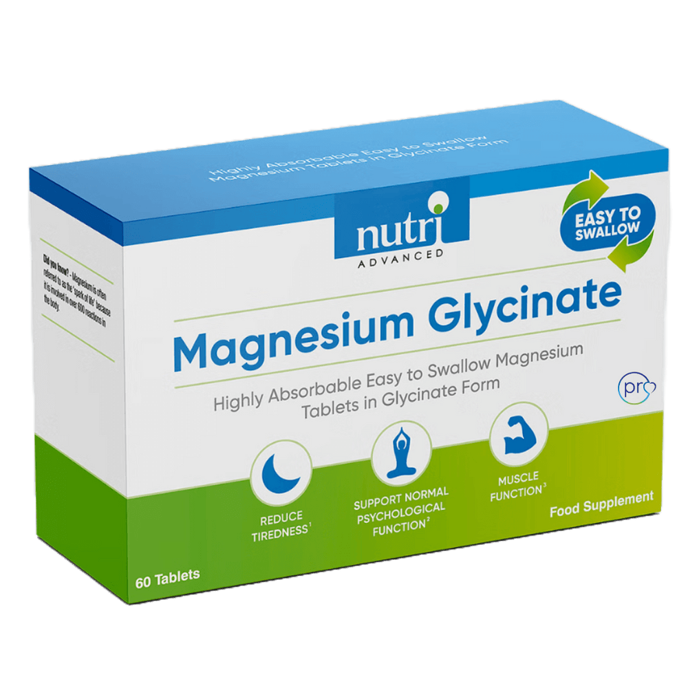Buy Magnesium Glycinate | 60 Tablets | Nutri Advanced UK online