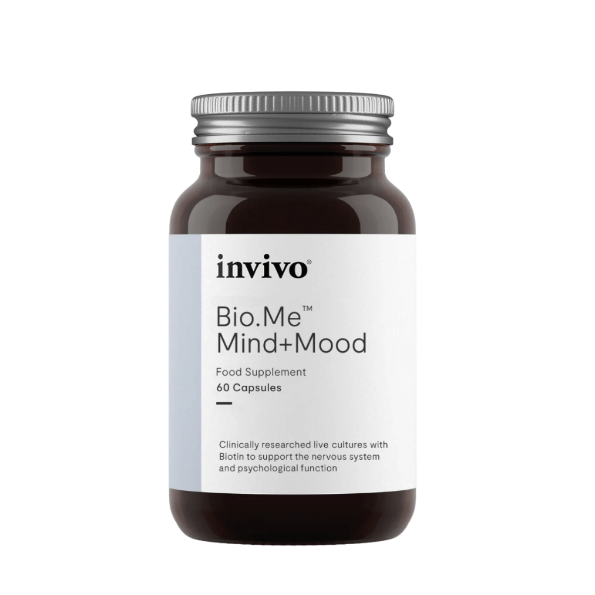 Buy Bio.Me Mind + Mood | 60 Capsules | Invivo Healthcare UK online