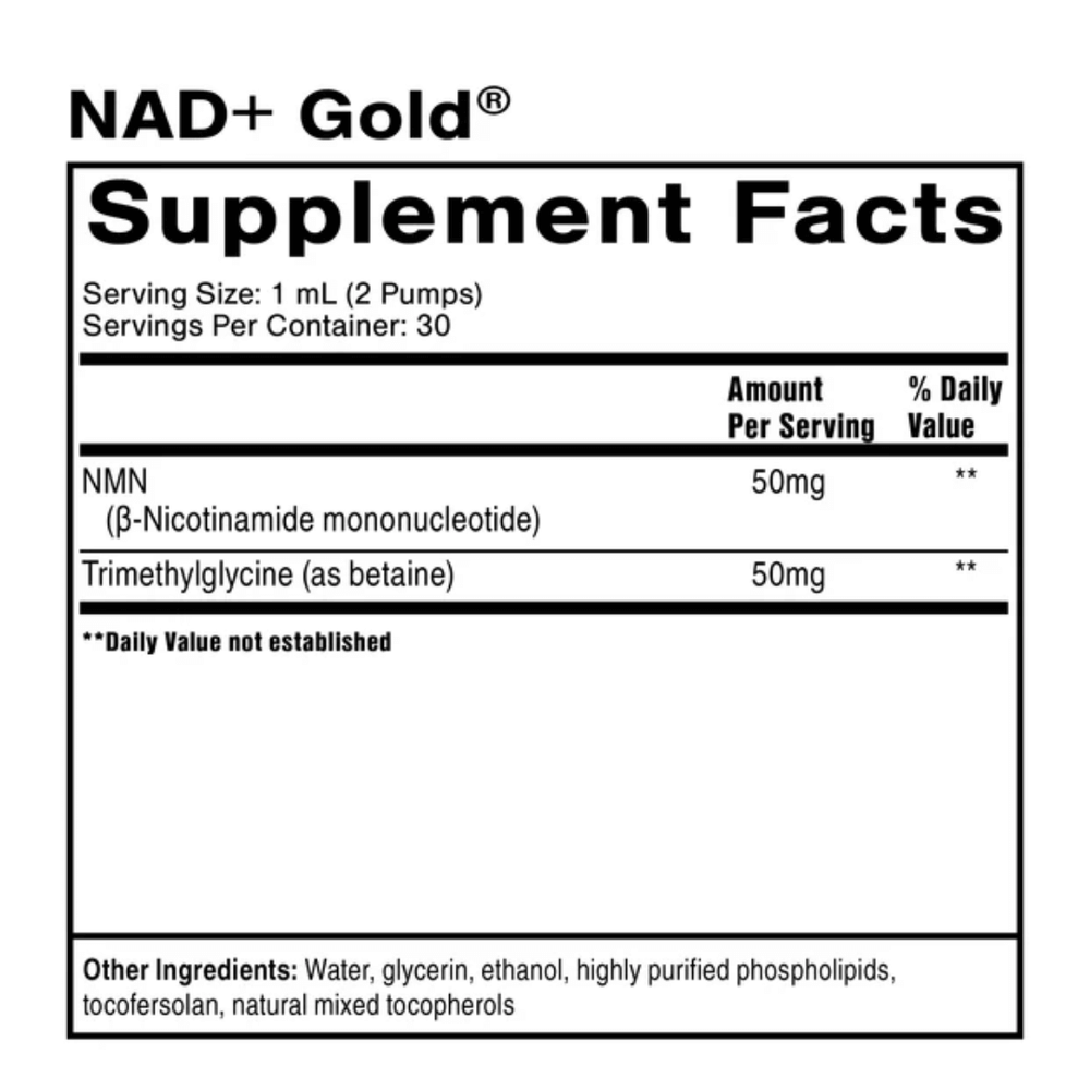 Buy NAD+ Gold 30ml UK online