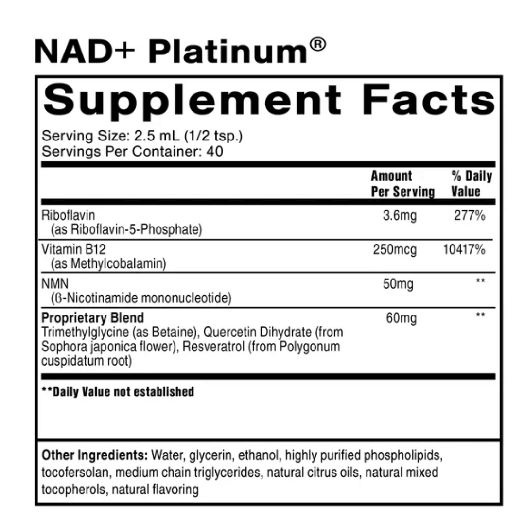Buy NAD+ Platinum | 100ml UK online