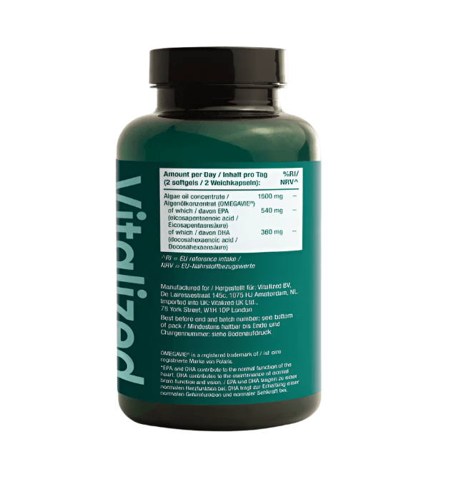 Buy Omega-3 Vegan, 60 softgels UK online