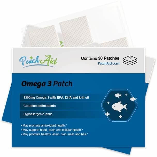 Buy Omega 3 Topical Patch | 30 Daily Patches | PatchAid UK online