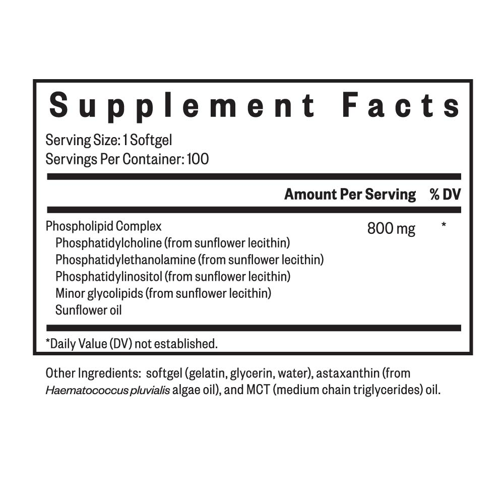 Buy Optimal PC | Phospholipid Complex - 100 Softgels |Seeking Health UK online