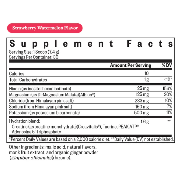 Optimal Electrolyte -Strawberry Watermelon - Seeking Health