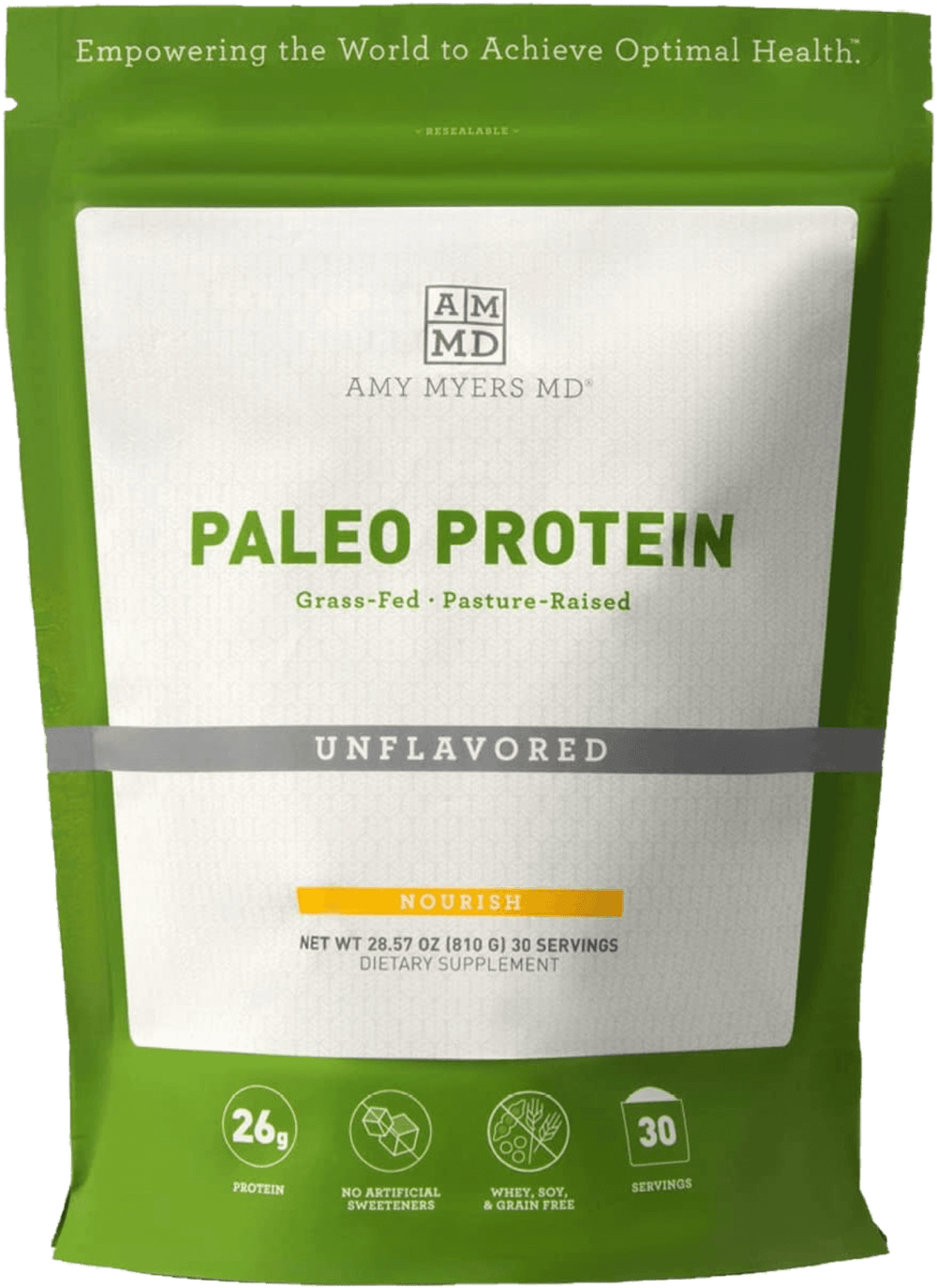 Buy Paleo Protein | Unflavoured | 810g UK online