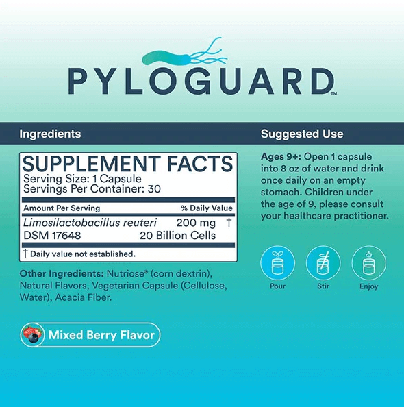 Buy Pyloguard | Postbiotic | 30 Capsules UK online