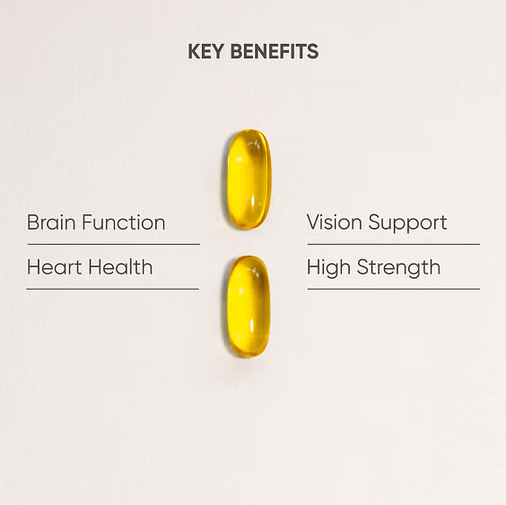 Buy OmegaGenics High Strength Fish Oil | 60 Capsules UK online