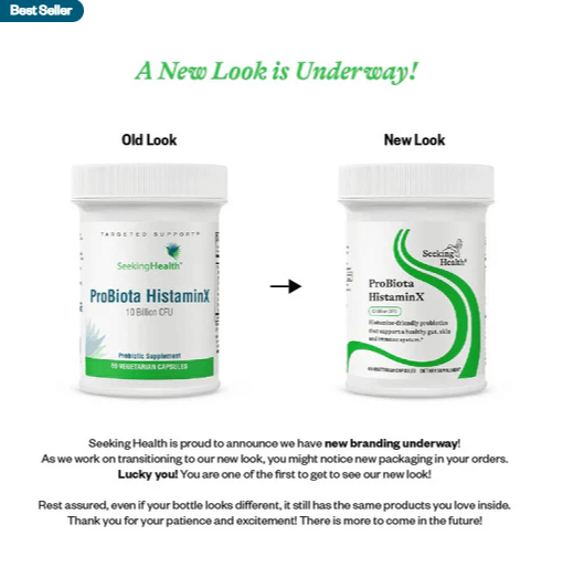 Buy Probiota HistaminX - 60 Veg Caps - Seeking Health UK online