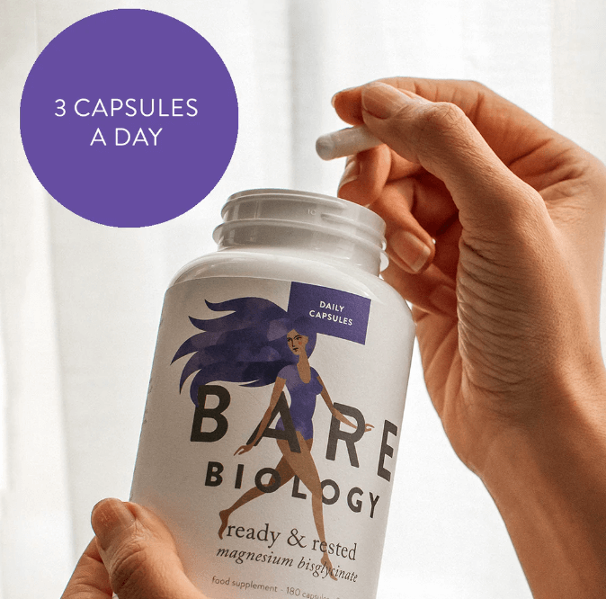 Buy Ready & Rested | Magnesium Glycinate | 180 Capsules UK online