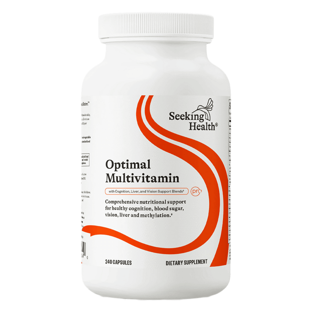 Buy Optimal Multivitamin | 240 Capsules | Seeking Health UK online