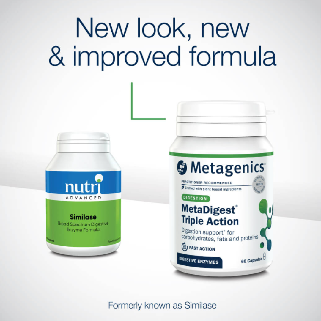 Buy MetaDigest Triple Action | 60 Capsules (Formerly Similase) UK online