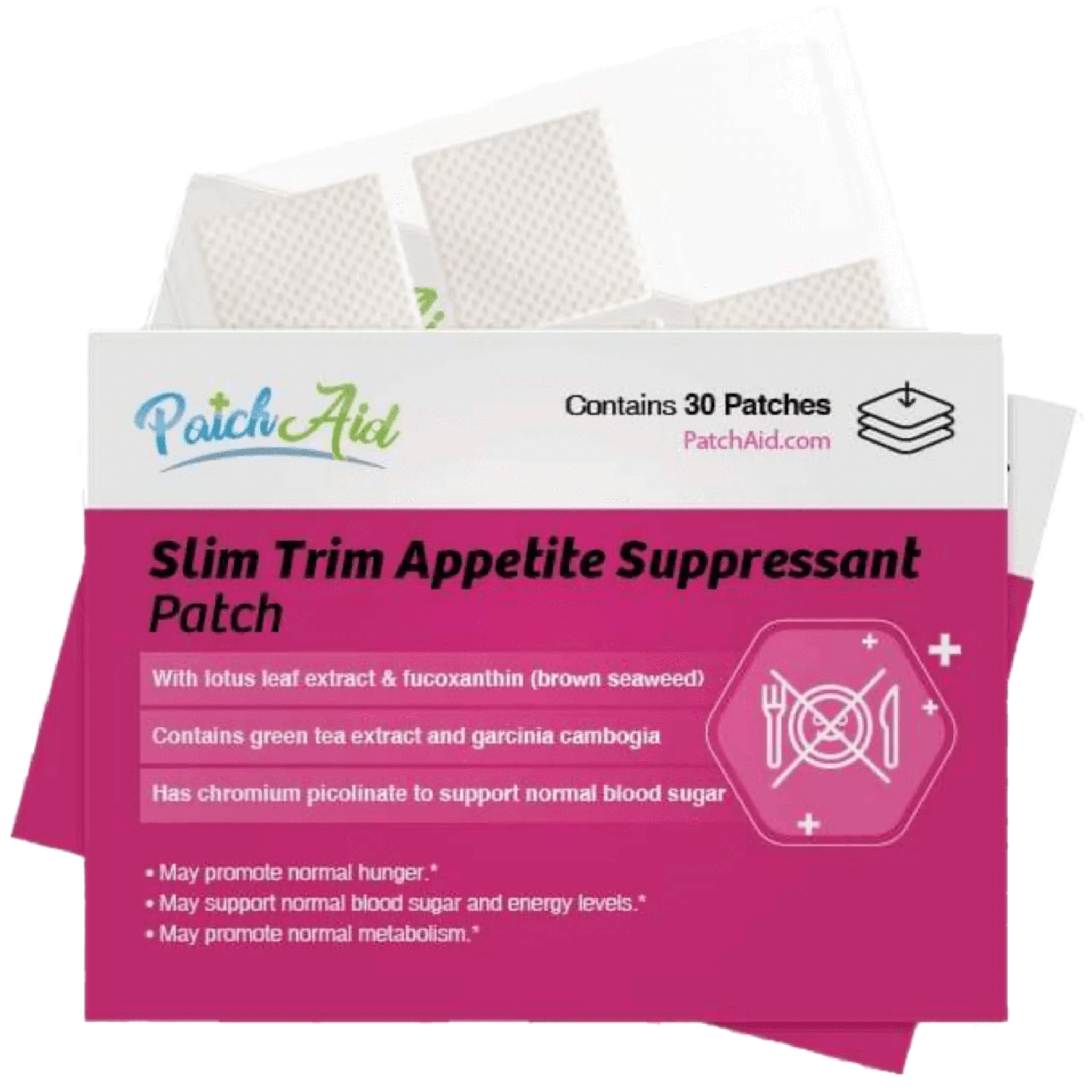 Buy Patch Aid Slim Trim Appetite Suppressant Topical Patch – 30 Daily Patches UK online