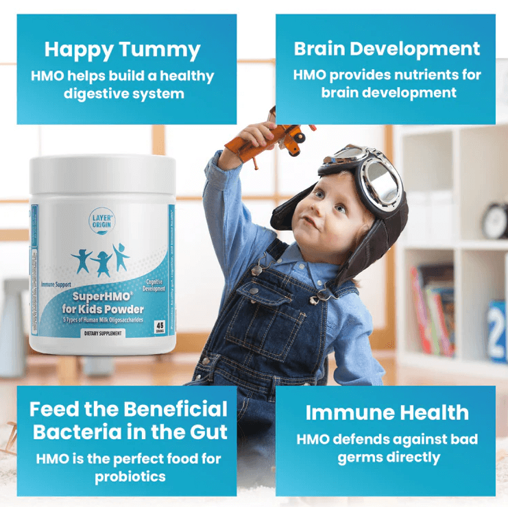 Buy SuperHMO® for Kids Super Prebiotic Powder | 45 Servings UK online