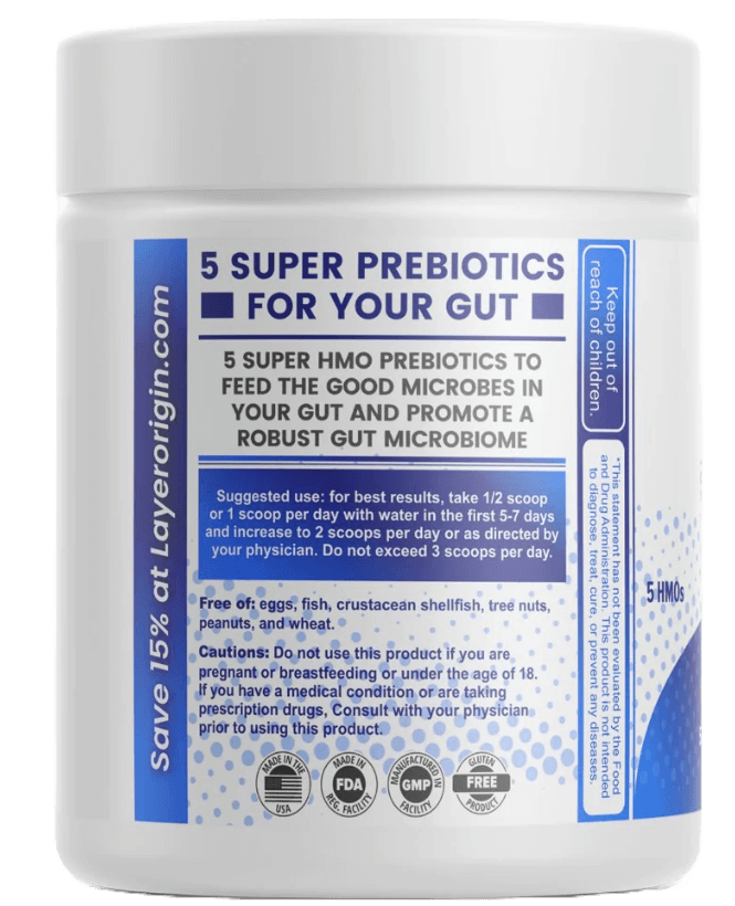 Buy SuperHMO Prebiotic Mix with 5 HMOs UK online