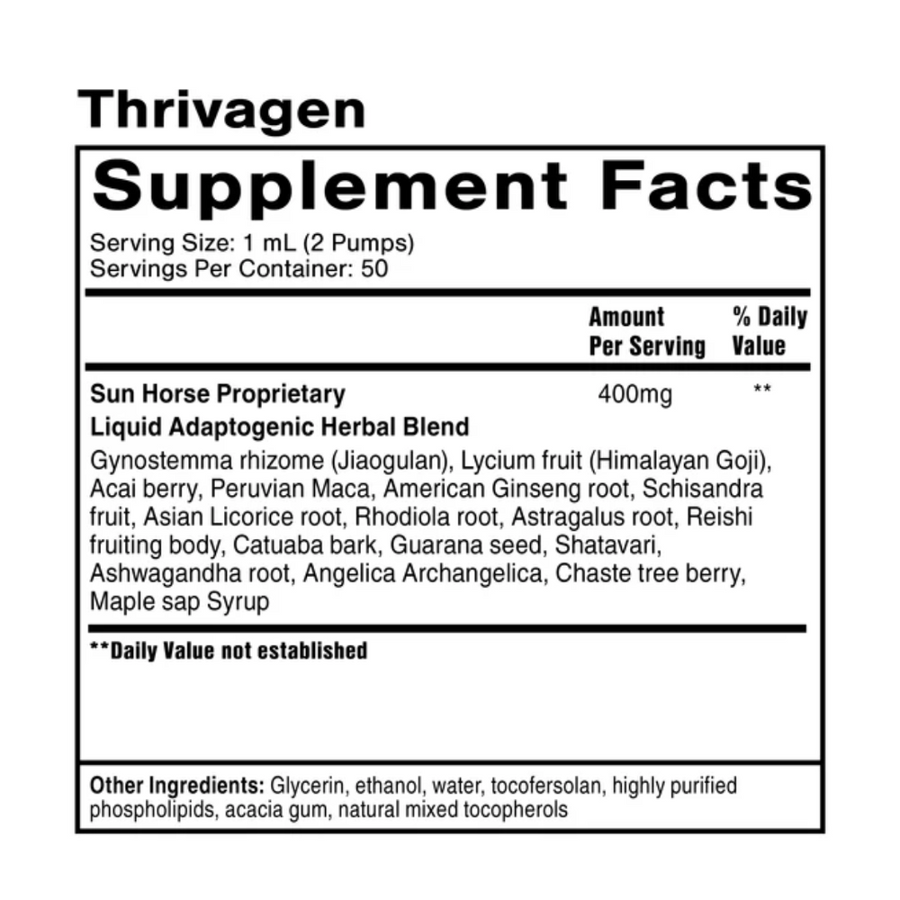 Buy Thrivagen | Women's Formula| 50ml UK online