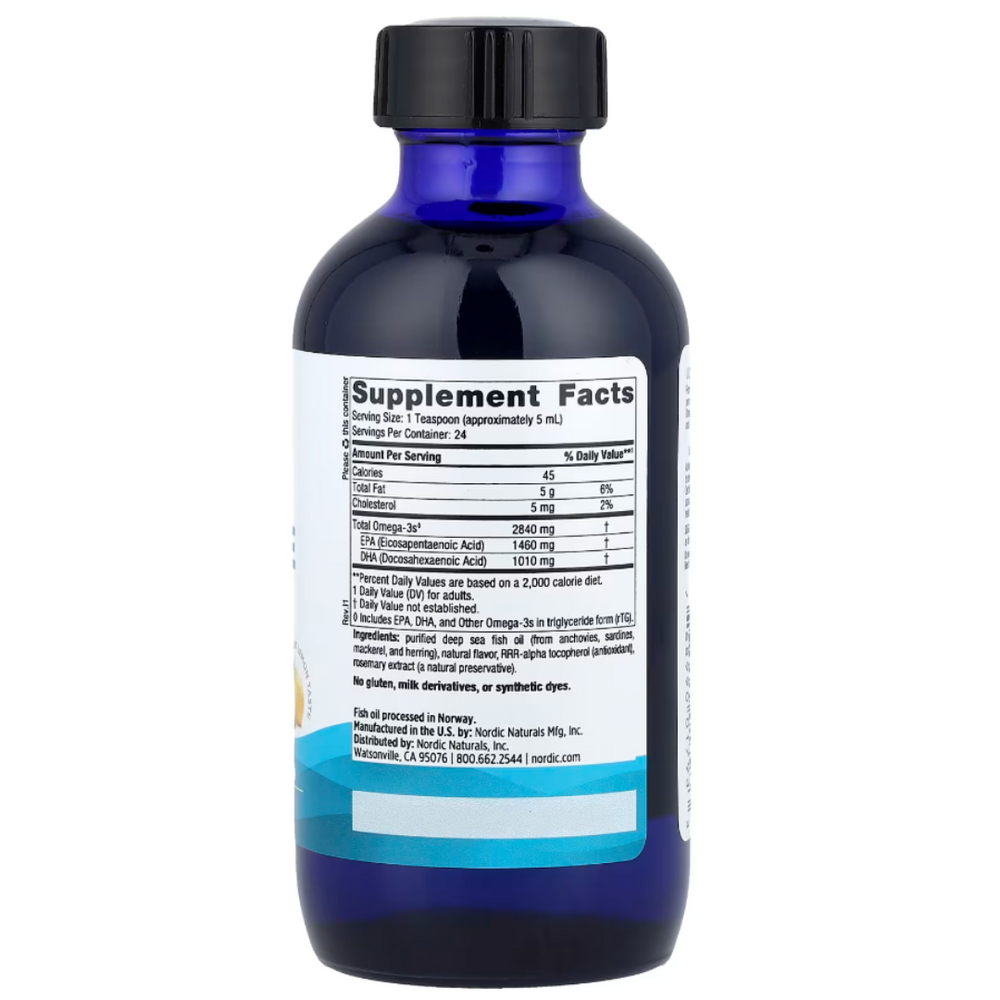 Nordic Naturals Ultimate Omega | Lemon | 119ml