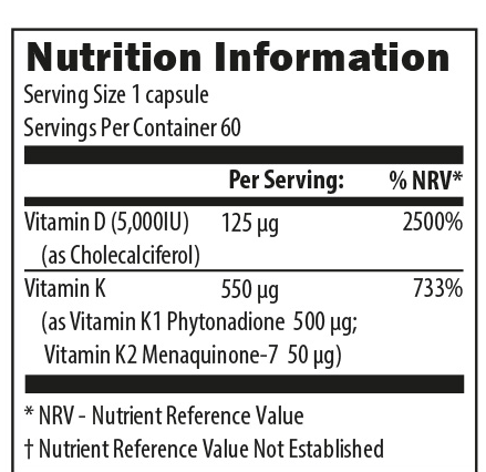 Buy Vitamin D Supreme | Designs For Health | 60 Capsules UK online