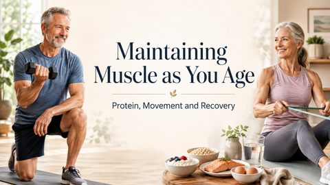 Maintaining Muscle as You Age: Protein, Movement and Recovery