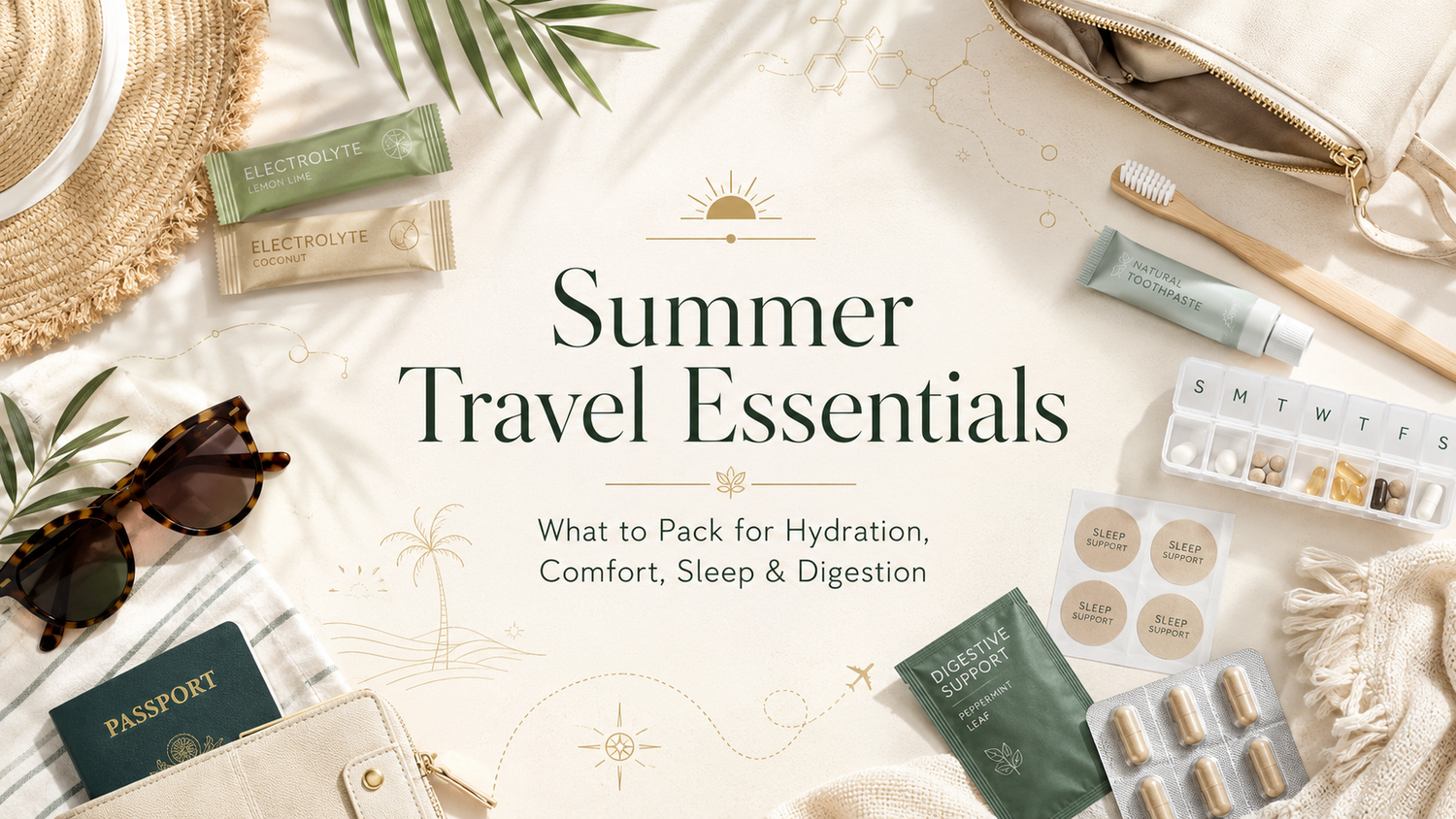 Summer Travel Essentials: What to Pack for a Healthier, More Comfortable Trip