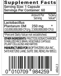 Buy P3-OM Probiotics - 60 capsules UK